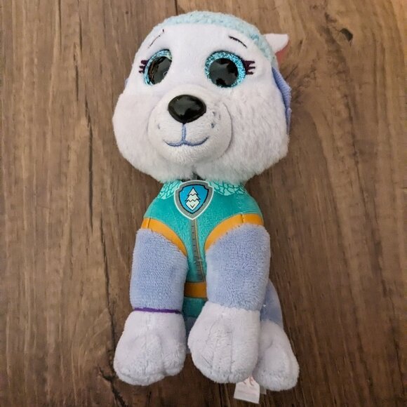 Set of 4 Paw Patrol TY Beanie Boos - Chase, Marshall, Everest and Skye - Picture 7 of 11